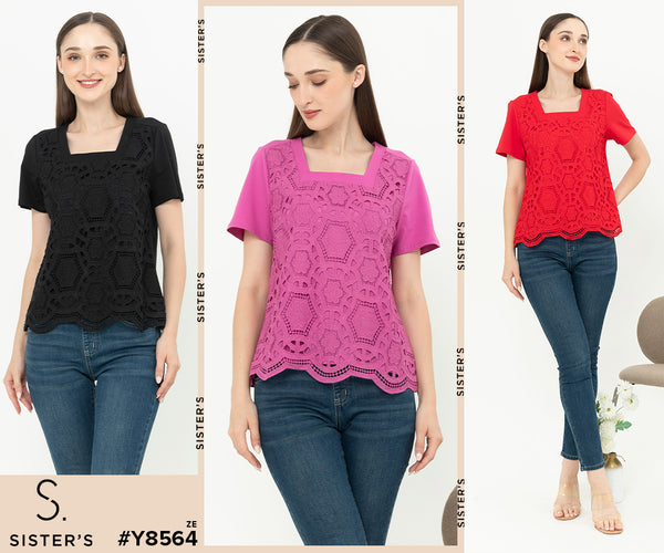 SISTER'S - Cotton with Cotton Combed Top (Katun Kombi Kaos) Y8564 ZE