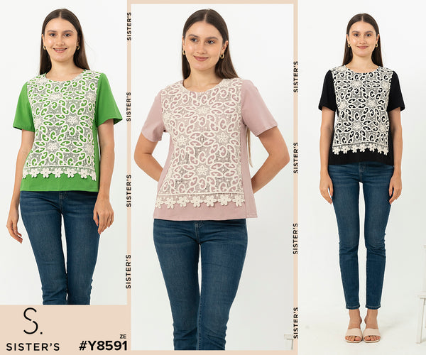 SISTER'S - Cotton Combed Top (Kaos) Y8591 ZE