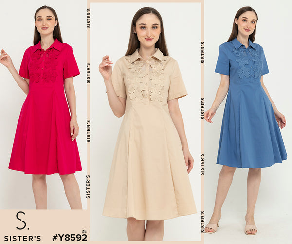 SISTER'S - Cotton Dress (Katun) Y8592 (ZEZ)