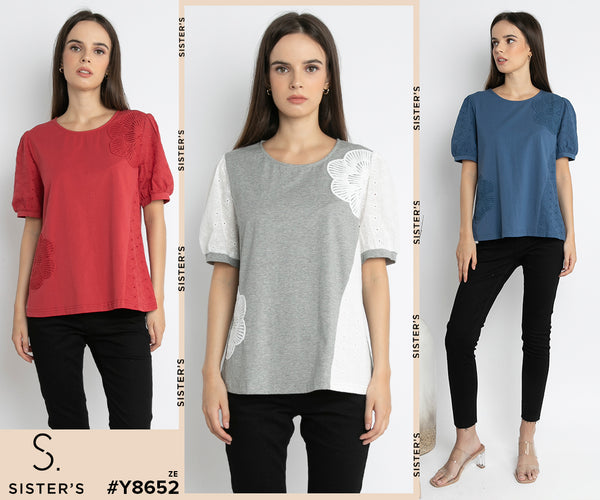 SISTER'S - Cotton Combed Top (Kaos) Y8652 ZE