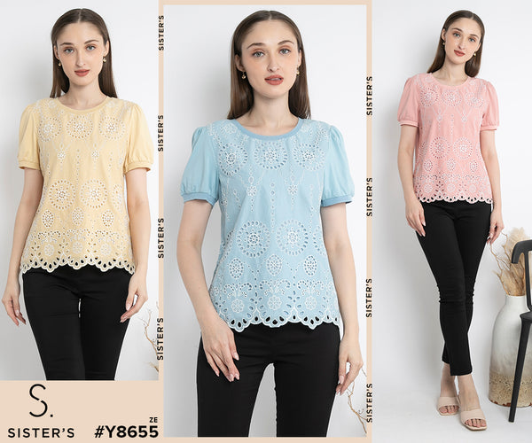 SISTER'S - Cotton with Cotton Combed Top (Kaos Kombi Katun) Y8655 ZE