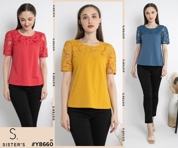 SISTER'S - Cotton Combed Top (Kaos) Y8660 ZE