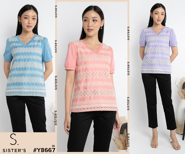 SISTER'S - Cotton with Cotton Combed Top (Katun Kombi Kaos) Y8667 ZE