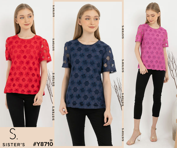 SISTER'S - Cotton Combed Top (Kaos) Y8710 ZE