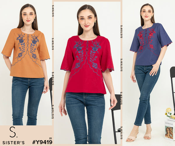 SISTER'S - Cotton Top (Katun) Y9419 ZE