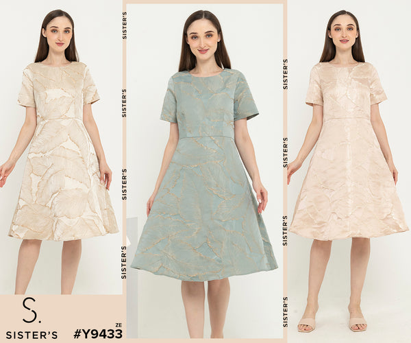 SISTER'S - Satin Dress (Dress Sain) Y9433