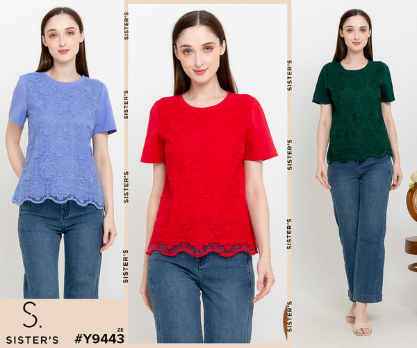 SISTER'S - Cotton with Cotton Combed Top (Katun Kombi Kaos) Y9443 ZE