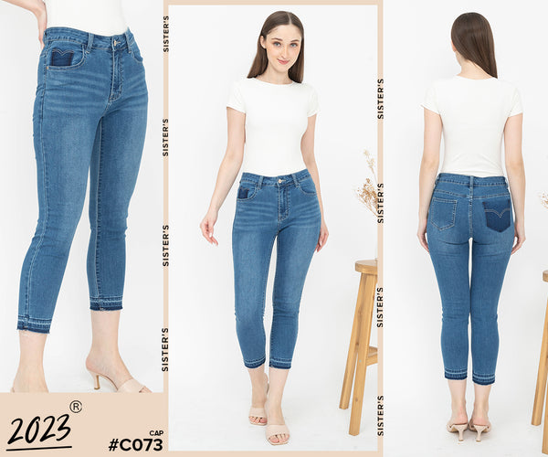 2023 - Jeans 7/9 (Celana Jeans) C073 CAP