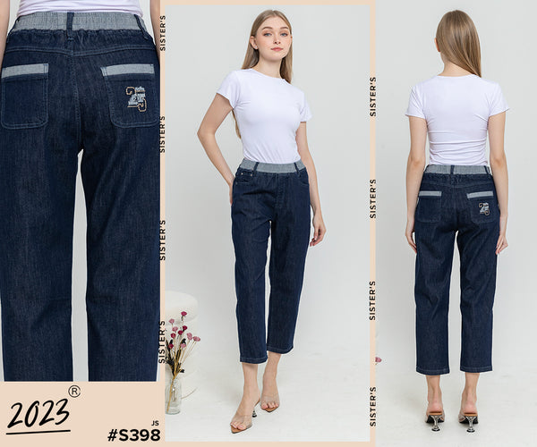 2023 - Culottes Jeans (Celana Jeans Kulot ) S398 JS