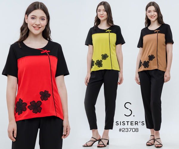 SISTER'S - Cotton with Cotton Combed Top (Katun Kombi Kaos) 23708 JS