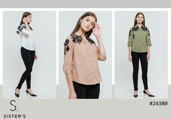 SISTER'S - Cotton Shirt (Katun) 24380 ZE