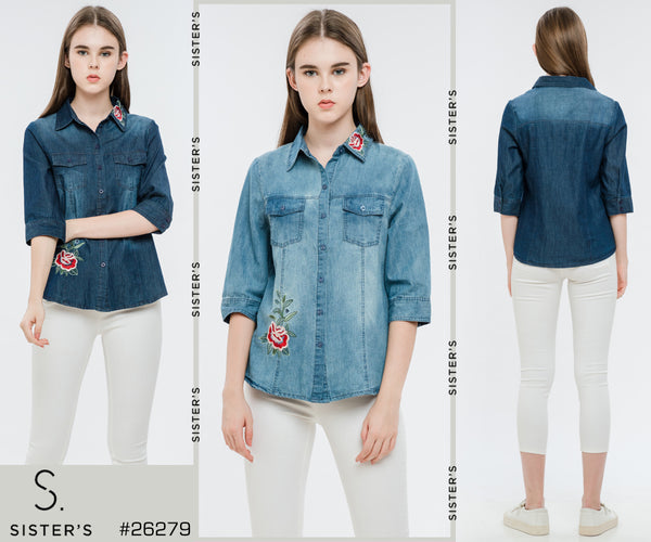 SISTER'S - Denim Top 26279 ZE