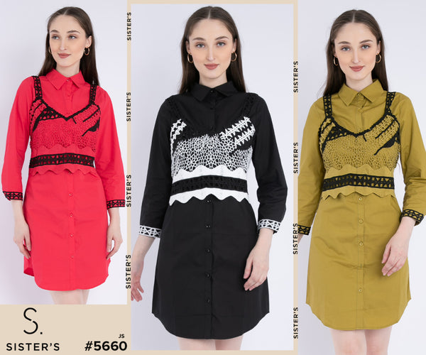SISTER'S - Cotton Shirt (Katun) 5660 JS