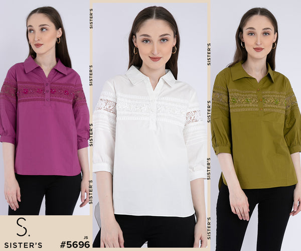 SISTER'S - Cotton Shirt (Katun) 5696 JS