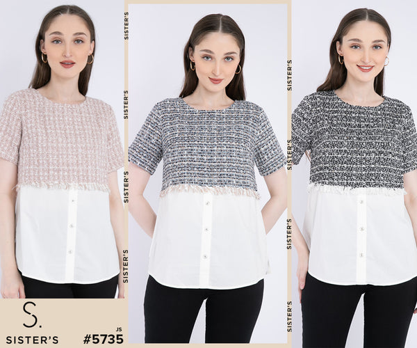 SISTER'S - Cotton Shirt (Katun) 5735 JS