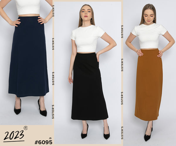SISTER'S - Long Shirt Skirt (Rok Kaos Panjang) 6095 JS