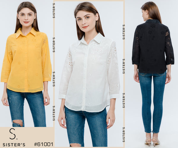 SISTER'S - Cotton Shirt (Katun) 61001 ZE