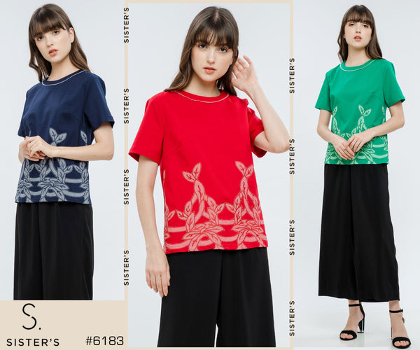 SISTER'S - Japanese Cotton Top (Katun Jepang) 6183 ZE