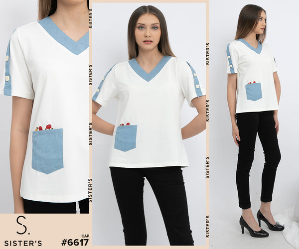 SISTER'S - Cotton Combed Top (Kaos) 6617 CAP