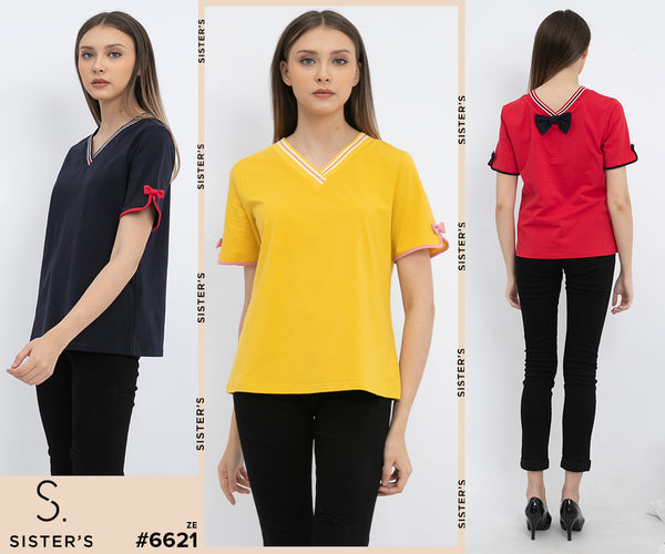 SISTER'S - Cotton Combed Top (Kaos) 6621 ZE