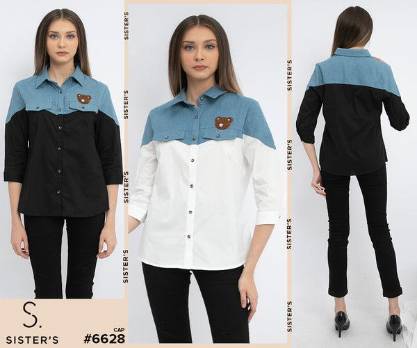 SISTER'S - Cotton Shirt (Katun) 6628 CAP