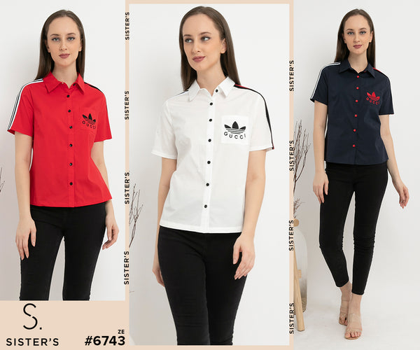 SISTER'S - Cotton Shirt (Katun) 6743 ZE