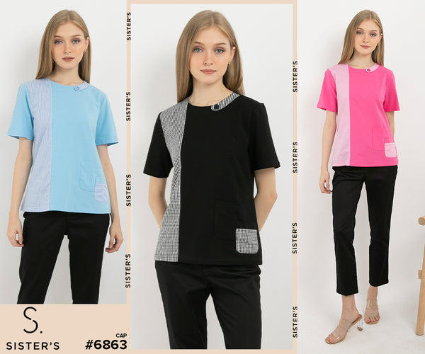 SISTER'S - Cotton Combed Top (Kaos) 6863 CAP