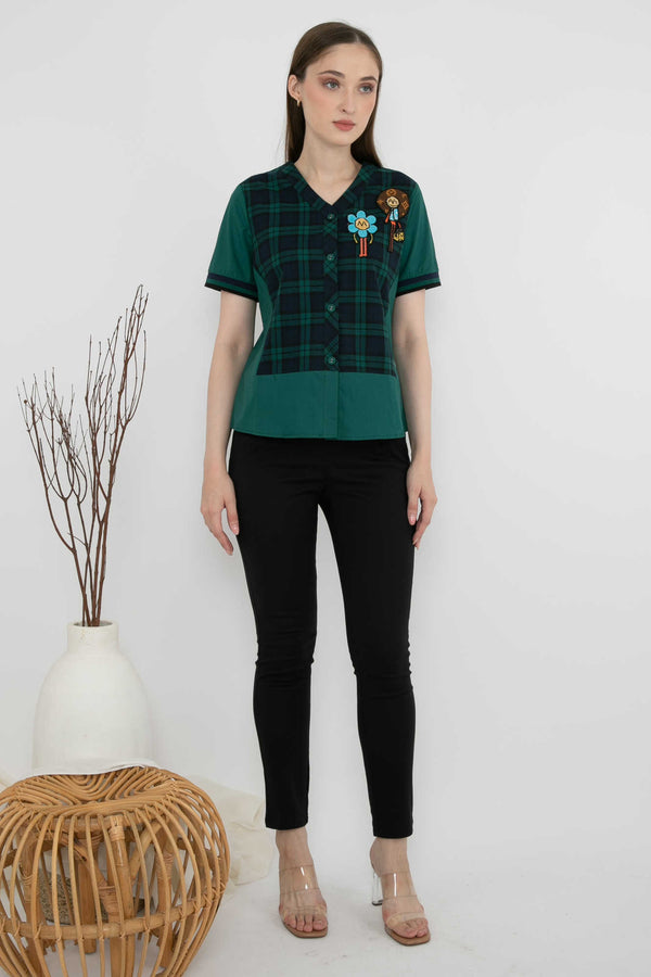 SISTER'S - Cotton Shirt (Katun) 6740 CAP