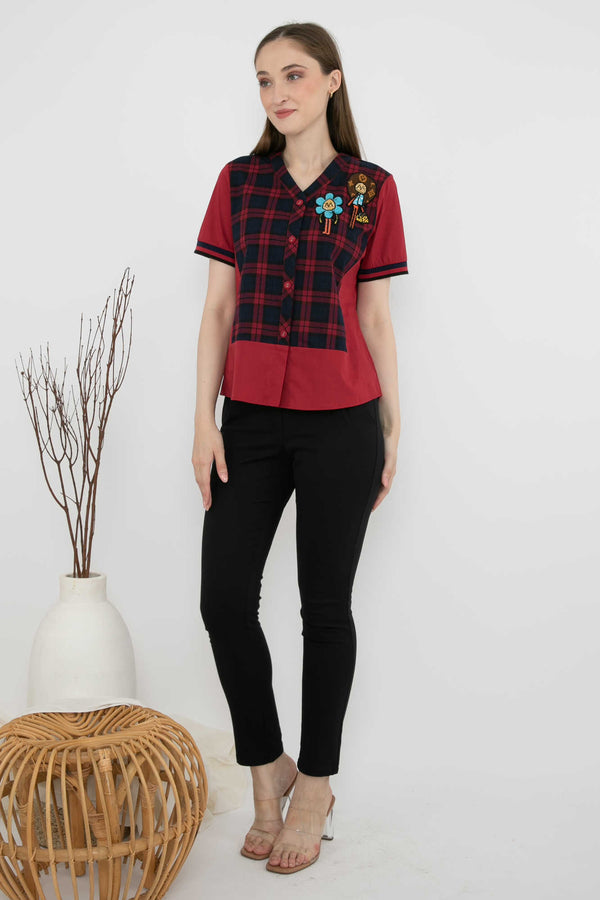 SISTER'S - Cotton Shirt (Katun) 6740 CAP
