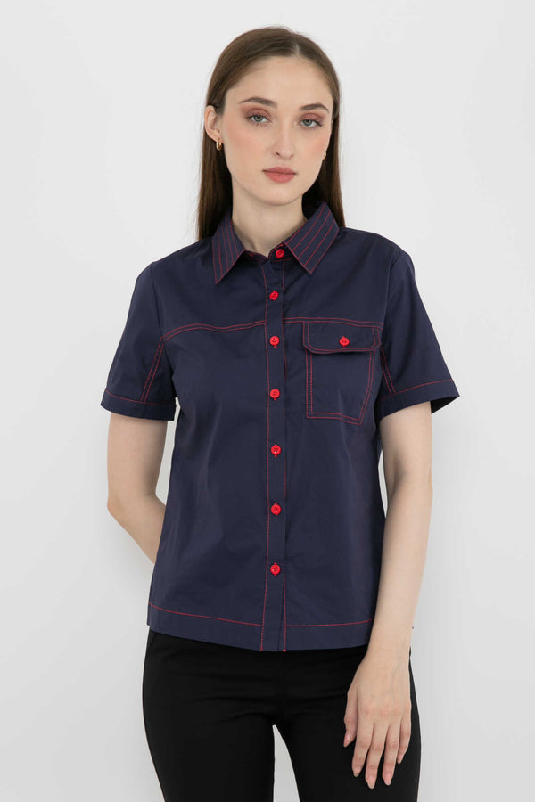 SISTER'S - Cotton Shirt (Katun) 6689 ZE