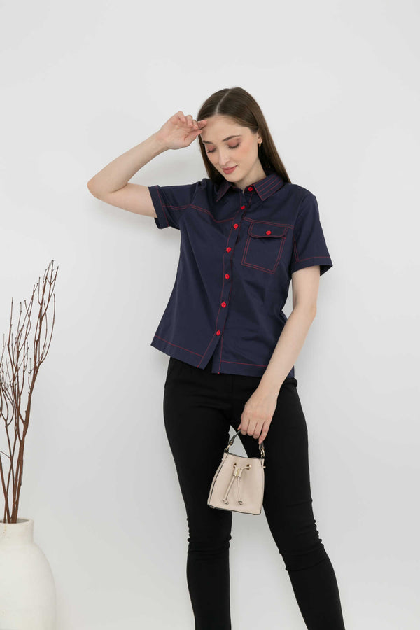 SISTER'S - Cotton Shirt (Katun) 6689 ZE