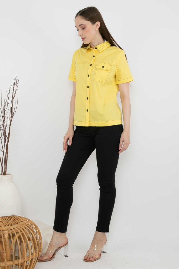 SISTER'S - Cotton Shirt (Katun) 6689 ZE
