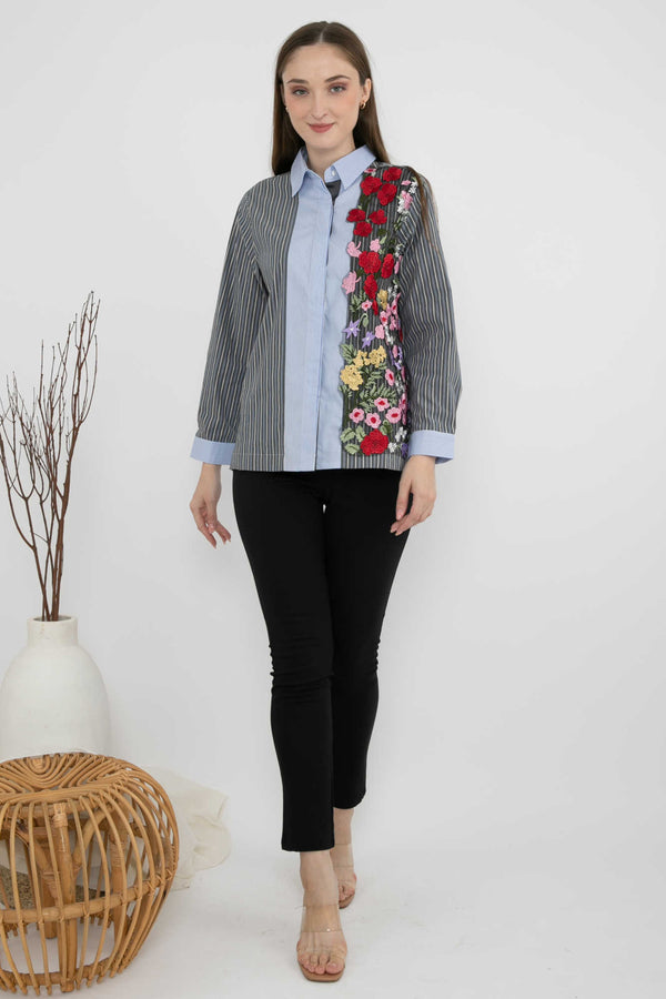 SISTER'S - Cotton Shirt (Katun) S7309 JS