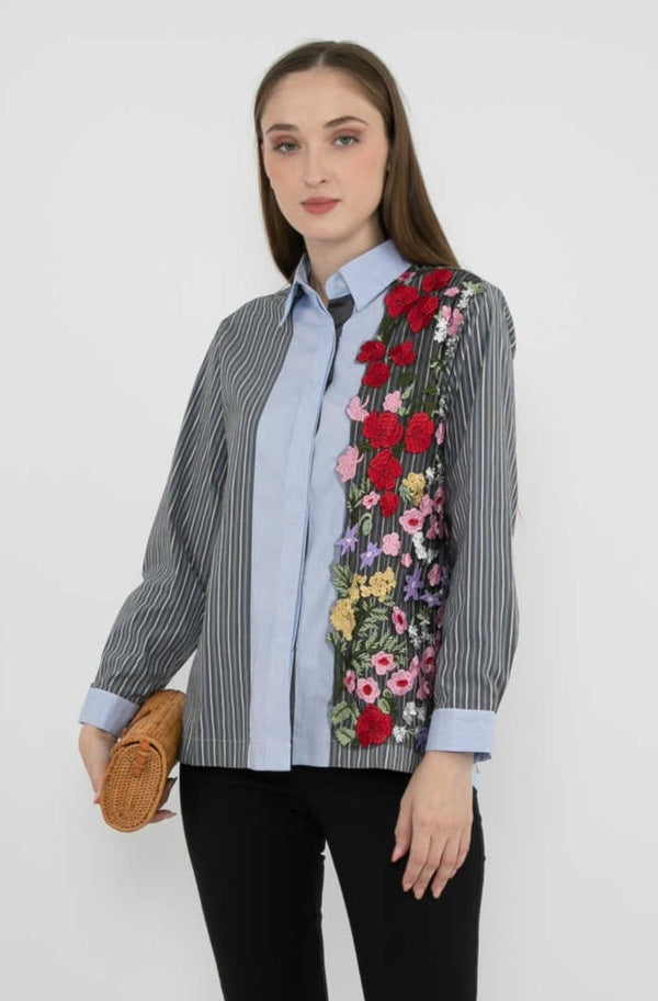 SISTER'S - Cotton Shirt (Katun) S7309 JS