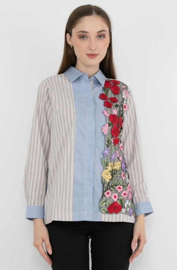 SISTER'S - Cotton Shirt (Katun) S7309 JS