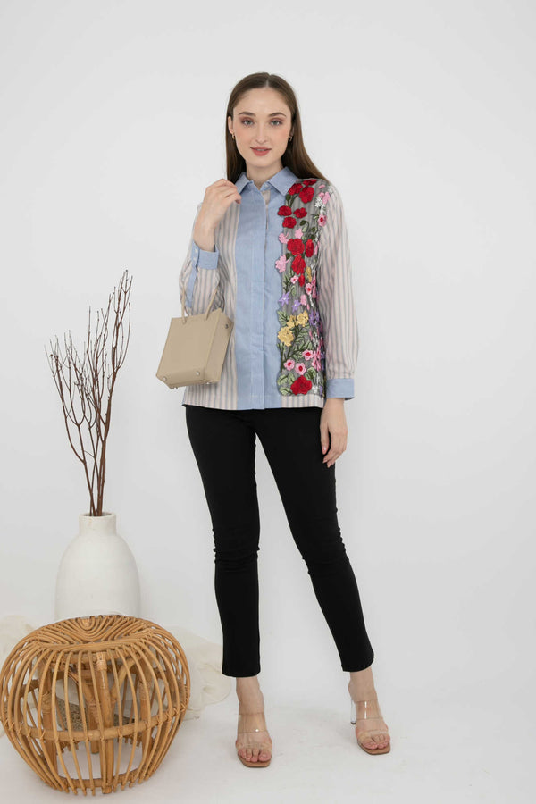 SISTER'S - Cotton Shirt (Katun) S7309 JS