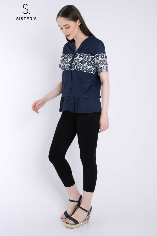 SISTER'S - Cotton Shirt (Katun) 23658 JS