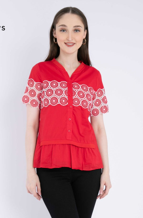 SISTER'S - Cotton Shirt (Katun) 23658 JS
