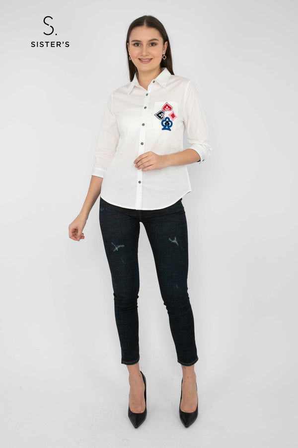 SISTER'S - Cotton Shirt (Katun) 6410 ZE