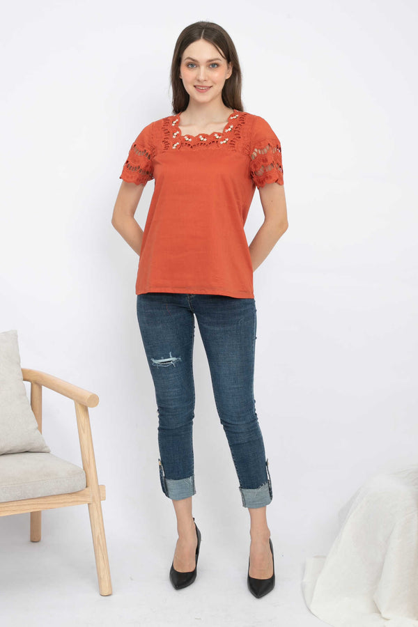 SISTER'S - Cotton Shirt (Katun) S7286 JS