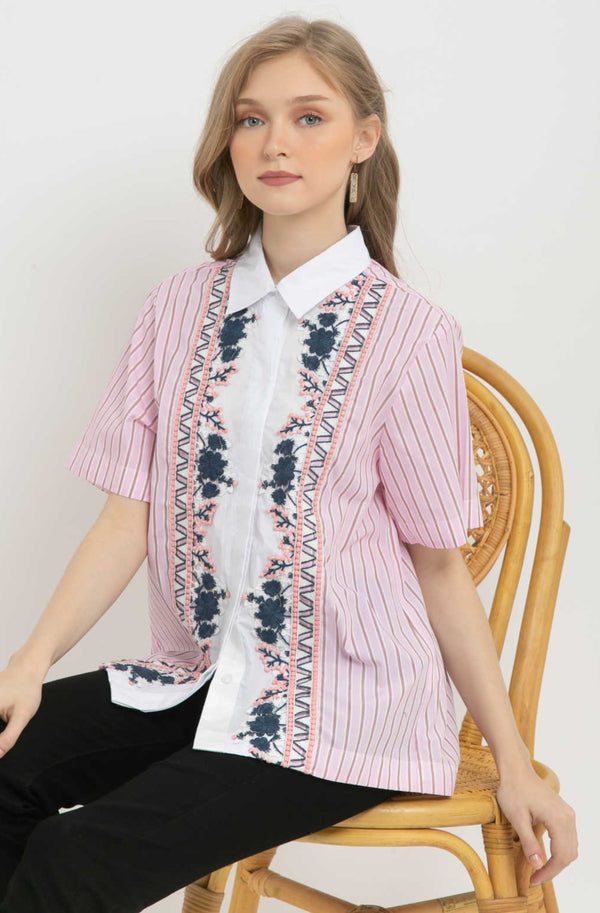 SISTER'S - Cotton Shirt (Katun) S7344 JS