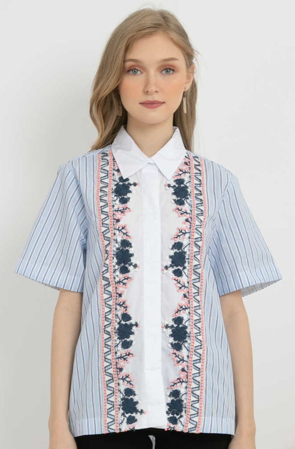 SISTER'S - Cotton Shirt (Katun) S7344 JS