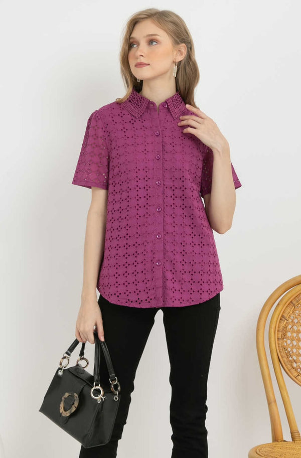 SISTER'S - Cotton Shirt (Katun) S7329 JS