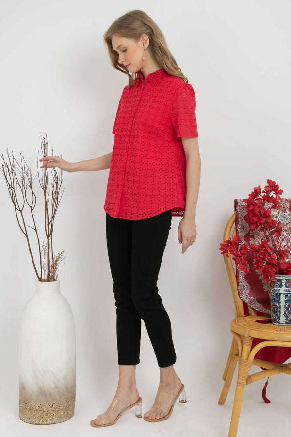 SISTER'S - Cotton Shirt (Katun) S7329 JS