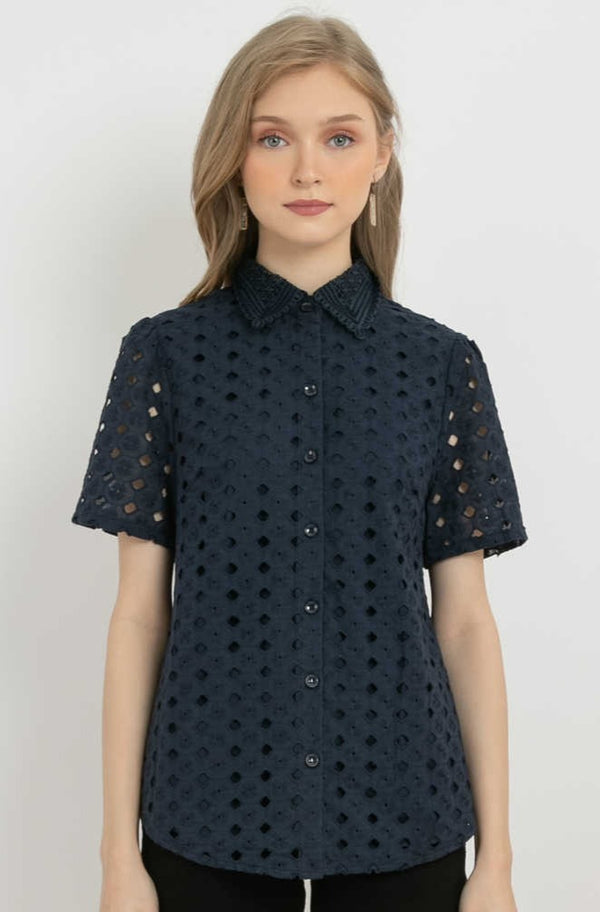 SISTER'S - Cotton Shirt (Katun) S7343 JS