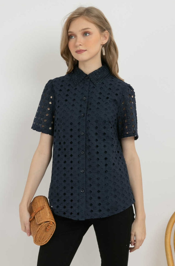 SISTER'S - Cotton Shirt (Katun) S7343 JS