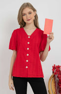 SISTER'S - Cotton Shirt (Katun) S7347 JS