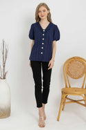 SISTER'S - Cotton Shirt (Katun) S7347 JS