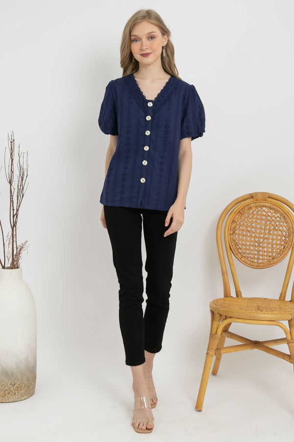 SISTER'S - Cotton Shirt (Katun) S7347 JS