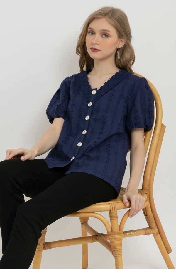 SISTER'S - Cotton Shirt (Katun) S7347 JS